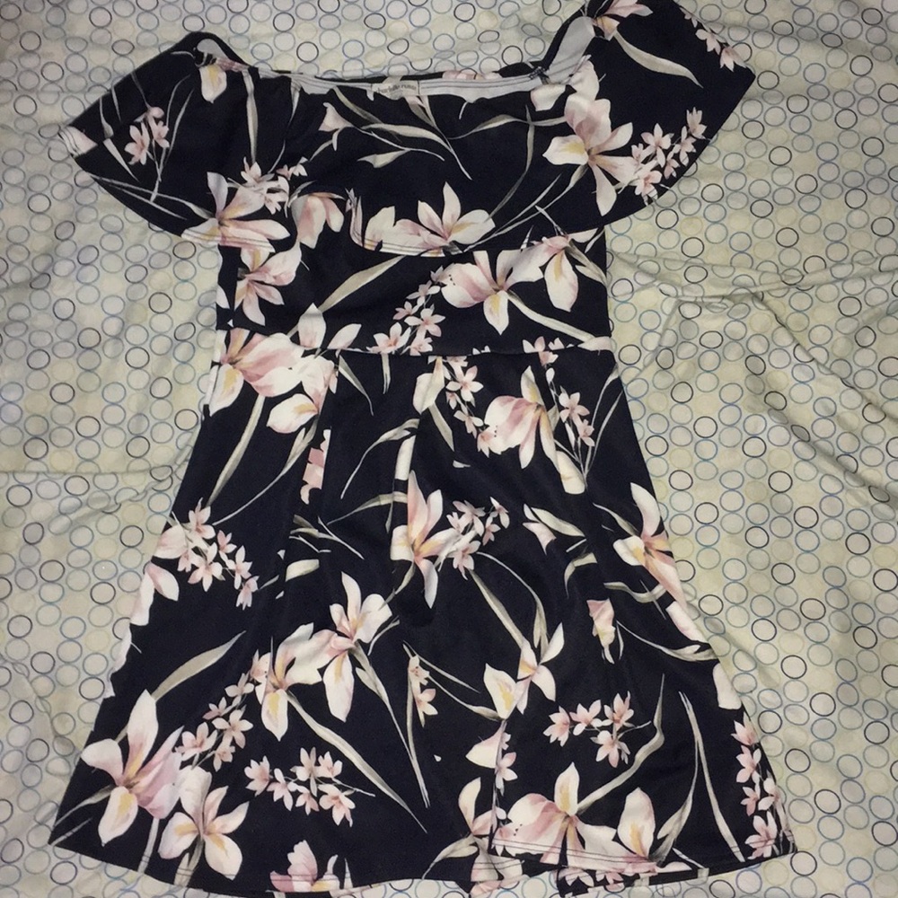 Off the shoulder dress